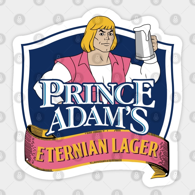 Prince Adam's Sticker by LAMBZILLA